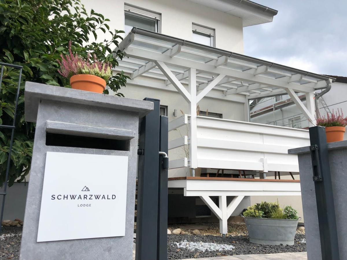 Ferienwohnung Schwarzwald Lodge Schömberg im Schwarzwald Exterior foto